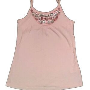 Justice Cami Embellished Light Pink Size 8